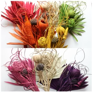 Eksotik šopki barvani različnih barv.