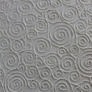 Svetel relief papir z vzorci spiral